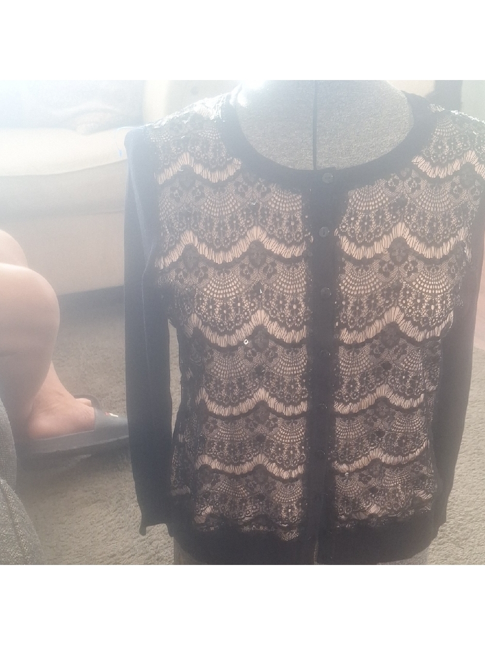 Charter Club Black Women's Cardigan